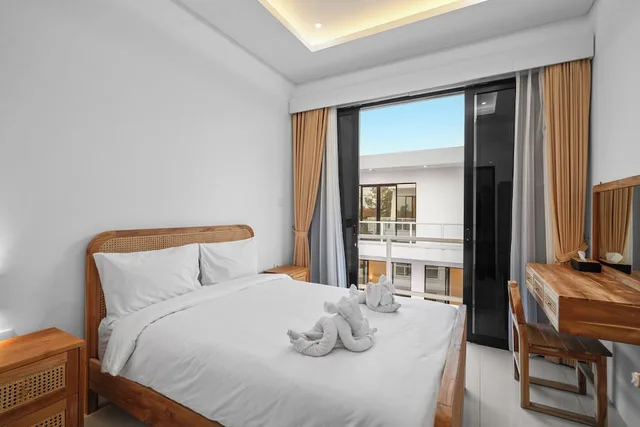 شقة ديلوكس بسريرين كوين بـ5 غرف نوم، Lux Villages and K Hotel 2/6