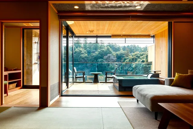 Japanese, Junior Suite, Twin Beds, 2 Outdoor Bath، TACHIBANA SHIKITEI 2/3