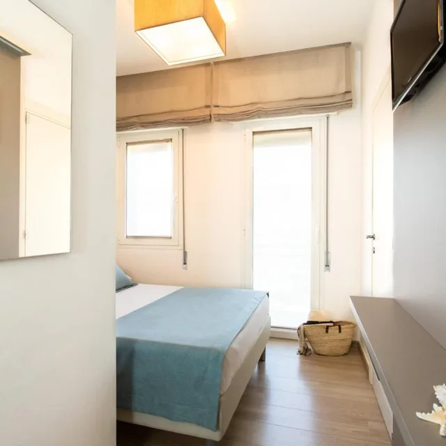 Comfort, Single, Side Sea View, Balcony، Hotel Delle Mimose 3/6