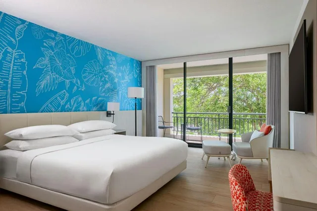 Room, King Bed, Partial View, Balcony، Curacao Marriott Beach Resort 9/10