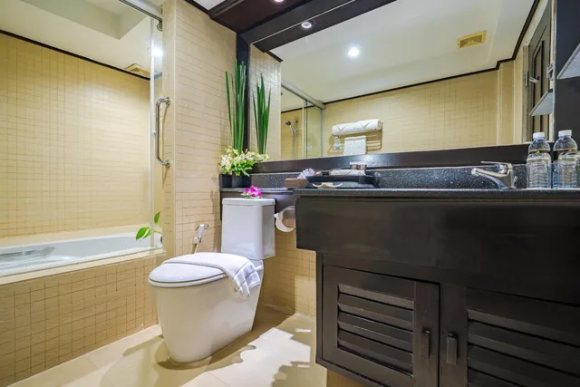 غرفة ديلوكس بسرير مزدوج بإطلالة على البحر، Impiana Resort Chaweng Noi 5/5