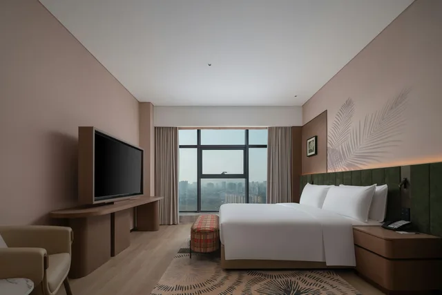 جناح ديلوكس بسرير كينج، Hilton Garden Inn Jingzhou Shashi 2/3