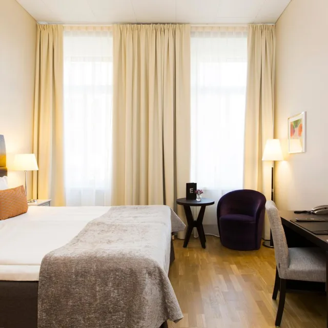 غرفة بسرير مزدوج أو سريرين منفصلين، Elite Hotel Adlon 10/10