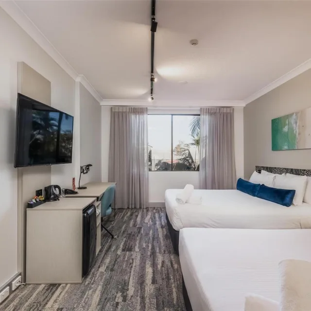 غرفة قياسية بسريرين كوين، Mermaid Waters Hotel by Nightcap Plus 3/10
