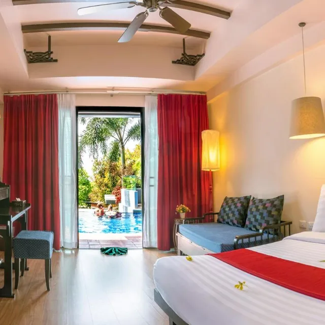 Room, Double or Twin Bed, Pool Access، Krabi Cha Da Resort 5/10
