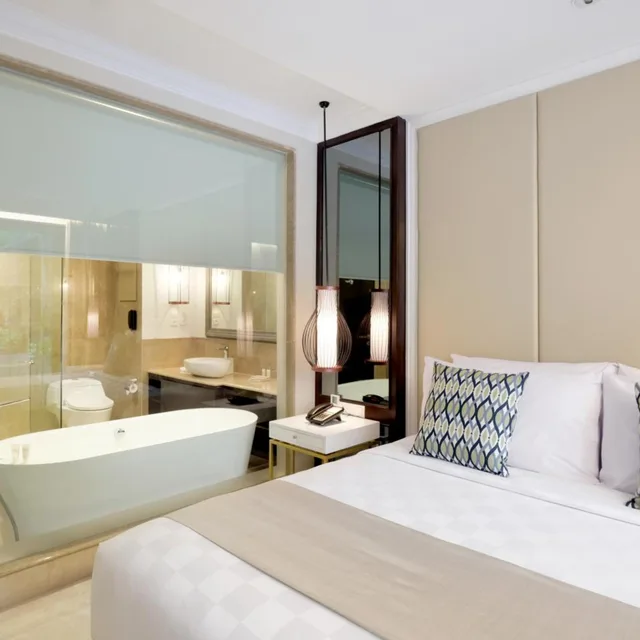 جناح جونيور بشرفة، Jambuluwuk Oceano Seminyak Hotel 4/10