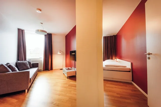 شقة بسرير كوين، Brera Serviced Apartments - Nurnberg 5/10