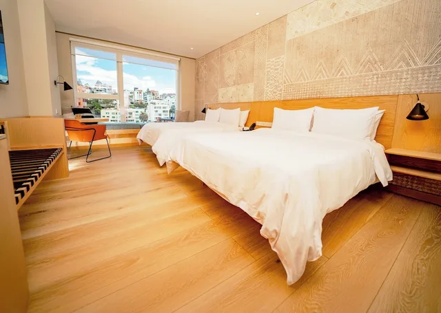 غرفة بانورامية بسريرين كوين بإطلالة، Go Quito Hotel 2/10