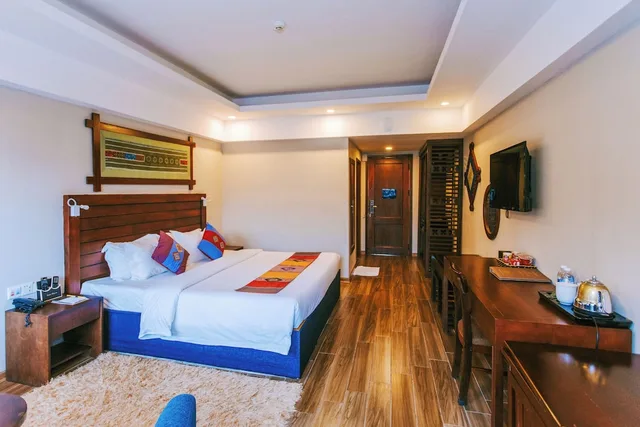 غرفة سوبيريور بسريرين منفصلين بإطلالة على المدينة، Sapa Charm Hotel 9/10
