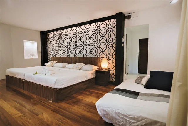 جناح استوديو عائلي بسريرين كوين مع أريكة، Siam Nitra Boutique Hotel 5/8
