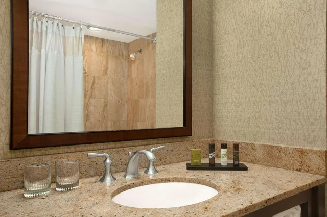 غرفة بسرير كينج لذوي الإعاقة، Embassy Suites by Hilton Kansas City Overland Park 9/9