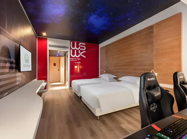 Guest Room, Twin Beds, Garden Lane Meilan Airport Hotel Formerly Haikou Meilan Airport Hotel 2/2