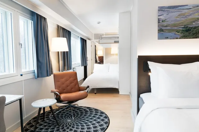 غرفة عائلية بسرير مزدوج، Radisson Blu Park Hotel Oslo 6/10