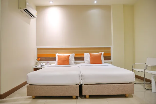 غرفة ديلوكس بسريرين منفصلين، Imm Hotel Thaphae Chiang Mai 2/3