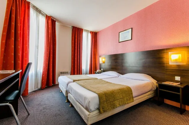 غرفة بسريرين منفصلين، Hotel Arc Paris Porte D Orleans Formerly Kyriad Paris Sud Porte D Orl Ans 8/10