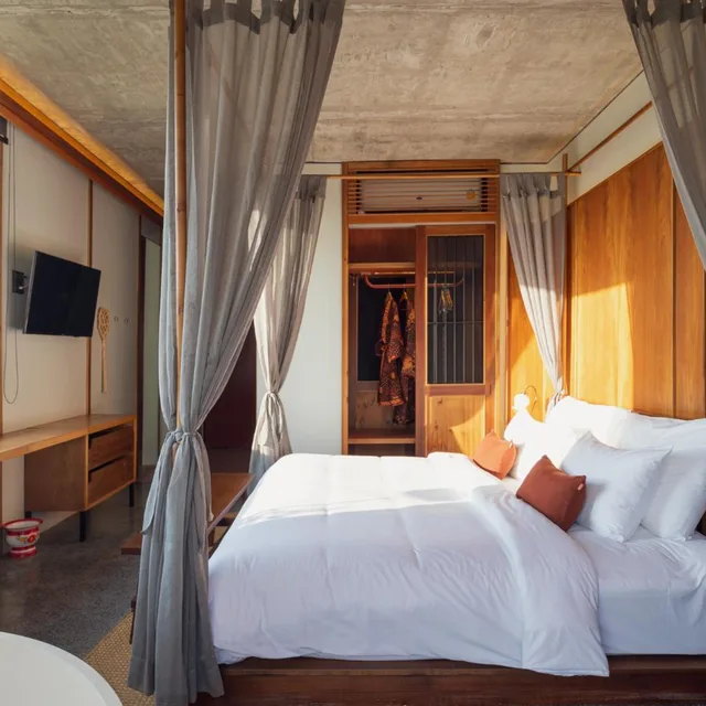 غرفة غراند ديلوكس بسرير كينج بحوض استحمام، Hotel Gahn - SHA Plus 7/10