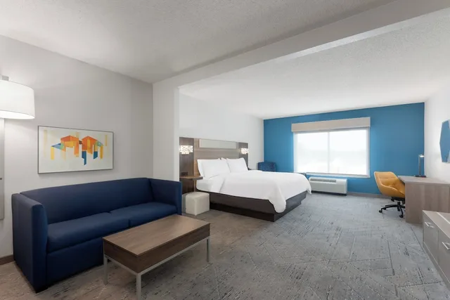 جناح بسرير كينج مع أريكة لذوي الإعاقة، Holiday Inn Express Hotel And Suites Huntsville West Research Pk 3/6