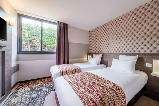 غرفة بسريرين منفصلين، Best Western Portes d Aquitaine Agen Sud 1/3