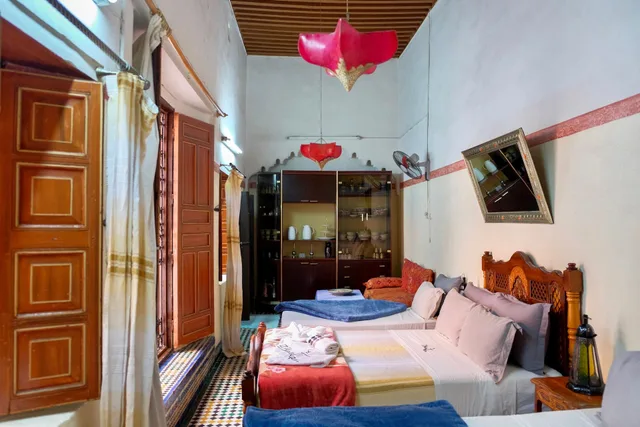 Standard, Quadruple, Queen and Twin Beds, Riad Meski 1/1