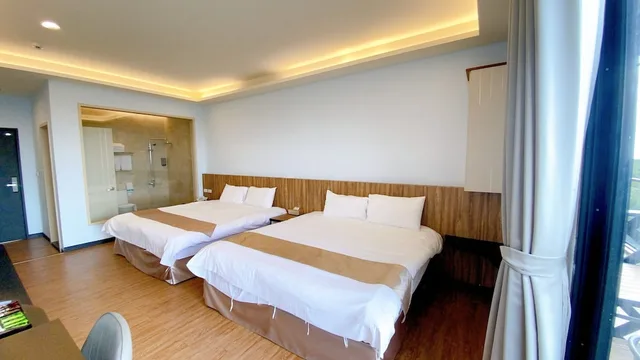 غرفة سوبيريور رباعية بسريرين كوين بشرفة، Starry Inn 3/5