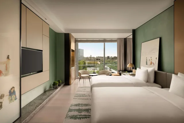 غرفة تنفيذية بسريرين منفصلين، Kempinski Hotel Hangzhou 1/4