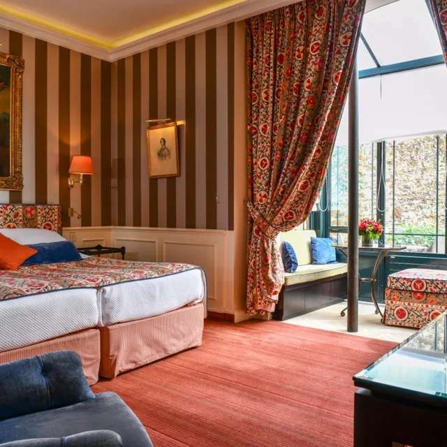 Junior Suite, King Bed, Garden View, Terrace, Hotel de l Abbaye 1/2