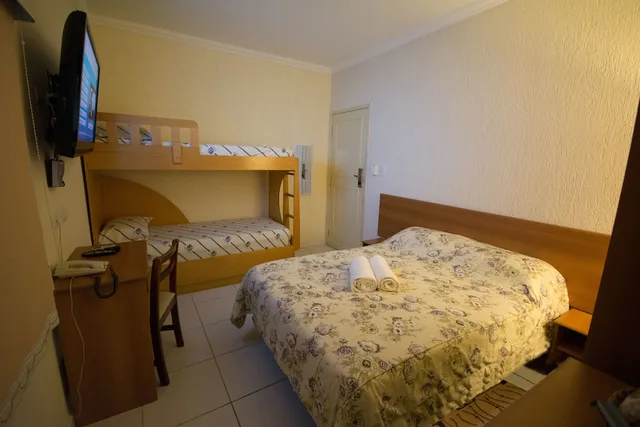 غرفة سوبيريور ثلاثية، Hotel Estacao Paraiso 3/6