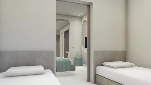 غرفة عائلية بسرير فردي، Maris Grand Waterpark Resort 4/6