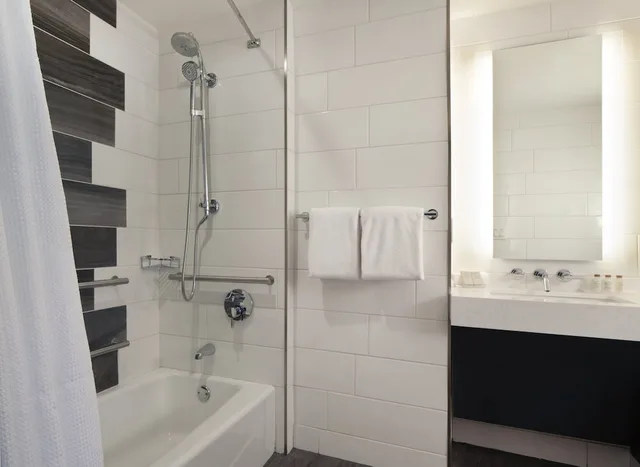 غرفة قياسية بسريرين مزدوجين بإطلالة على المدينة، Indigo Atlanta Midtown Hotel 4/5