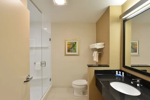 جناح بسرير كينج مع أريكة لذوي الإعاقة، Fairfield Inn Suites Eau Claire Chippewa Falls 2/3