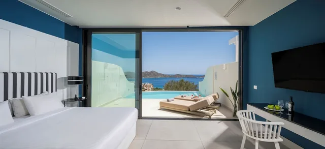 1 Bedroom, Serenity, Suite, Sea View, Private Pool، Elounda Gulf Villas 5/6