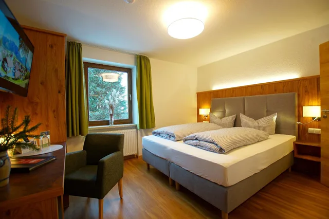 غرفة قياسية بسرير مزدوج بغرفة نوم واحدة، Hotel Waldmann 1/1