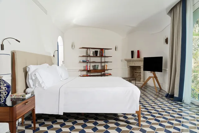 جناح ركني بسرير كينج بإطلالة على البحر، Borgo Santandrea 4/8