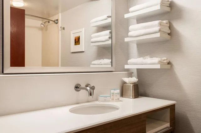 جناح بسرير كينج بشرفة مع أريكة، Hampton Inn & Suites Denver-Cherry Creek 2/2