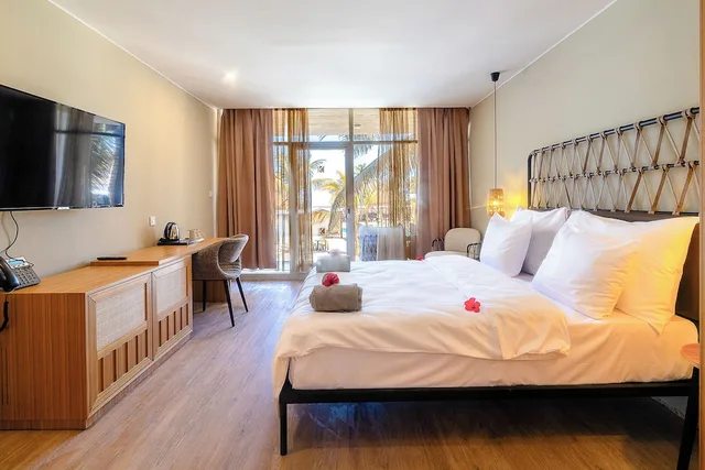 غرفة بريميوم بسريرين منفصلين بإطلالة على المسبح، Kombo Beach Resort 7/10