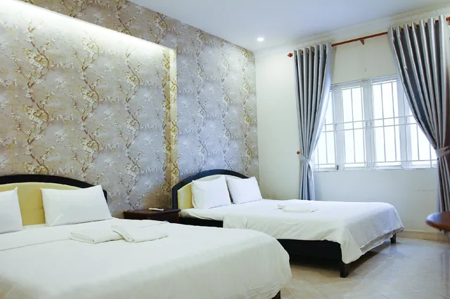 غرفة سوبيريور بسريرين كوين، Quan San Guest House 1/1