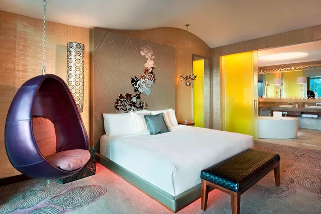 1 Bedroom, Supreme, Suite, King Bed, Balcony، W Singapore Sentosa Cove 2/4