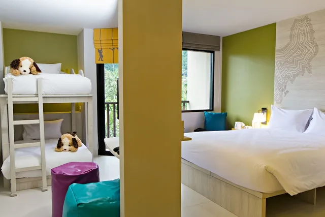 غرفة عائلية بسرير مزدوج وسريرين منفصلين، IBIS STYLES KRABI AO NANG 7/10