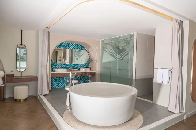 جناح عائلي بسريرين منفصلين وسريرين كينج بـ3 غرف نوم، Seashells Phu Quoc Hotel and Spa 8/8