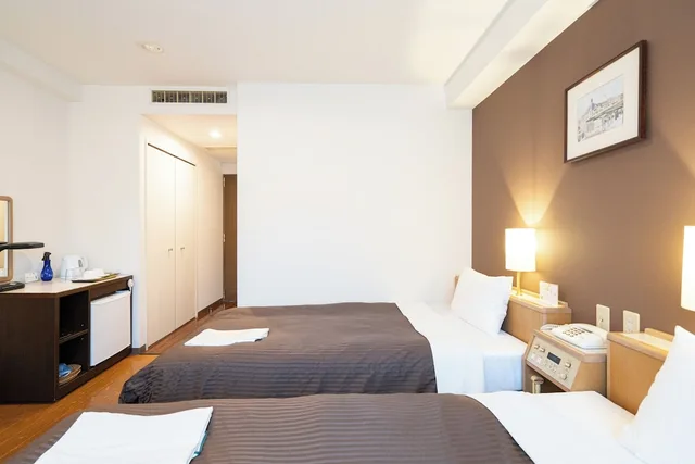 غرفة بسريرين منفصلين للمدخنين، Sapporo Clark Hotel 6/9