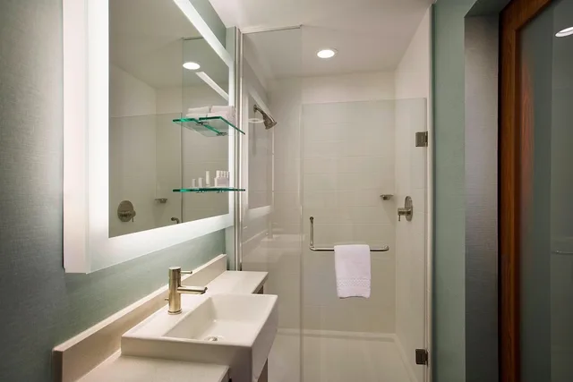 استوديو بسرير كينج مع أريكة، Springhill Suites Houston Downtown/Convention Center 3/4