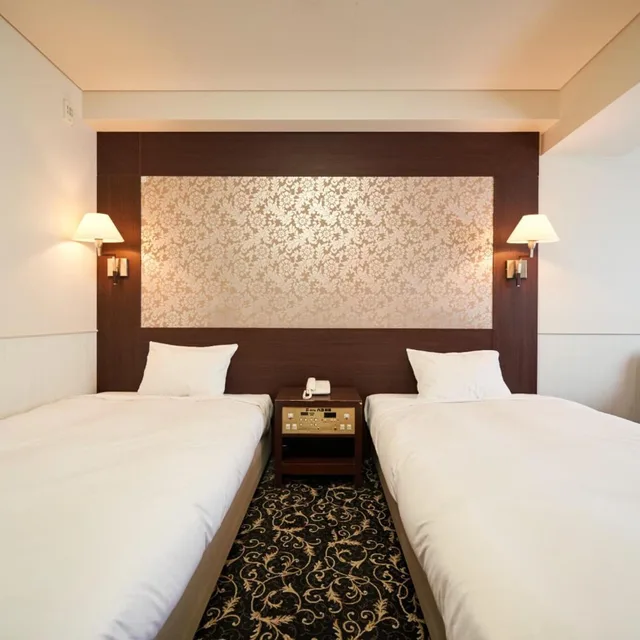 Room, Twin Beds, West Wing، Hotel Global View Kushiro 2/6