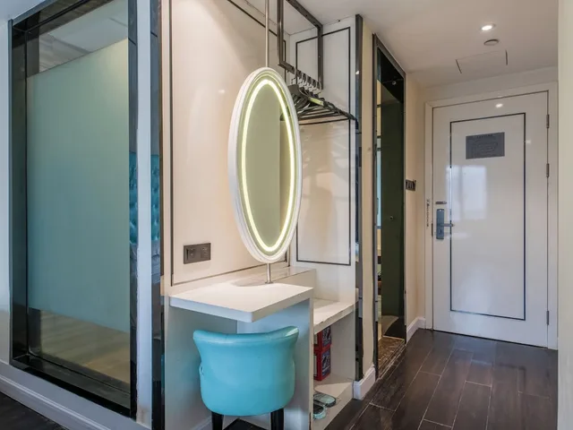 غرفة سوبيريور بسرير كوين بإطلالة على المدينة، Xana Lite Hotel (Guangzhou Dongxiaonan Metro Station Shixi) 6/6