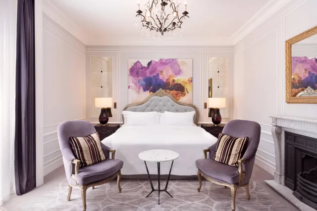 غرفة كلاسيكية بسرير كوين بإطلالة على الحديقة، Hotel Maria Cristina A Luxury Collection Hotel 2/3