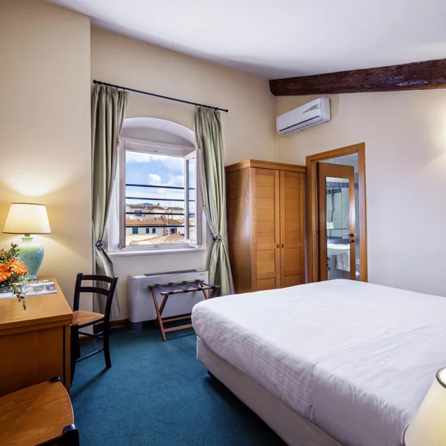 غرفة بسرير مزدوج أو سريرين منفصلين، Hotel Botticelli 2/5