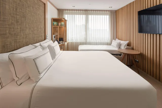 غرفة ديلوكس بسرير مزدوج أو سريرين منفصلين، Melia Madrid Princesa Hotel 6/8