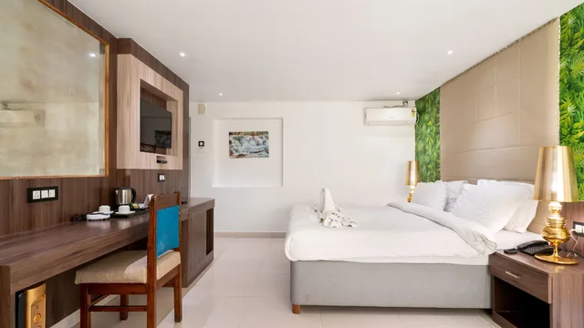 غرفة بريميوم بسرير كينج بإطلالة على المدينة بشرفة بغرفة نوم واحدة، NIRANJANA HOTEL 1/9