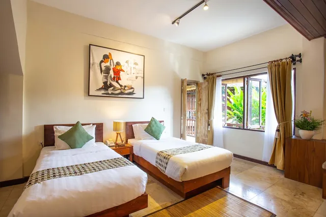 دوبلكس بسريرين منفصلين بإطلالة على النهر بغرفتي نوم، Villa Semana Resort Ubud 2/10