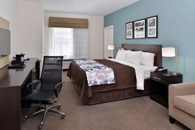 غرفة قياسية بسرير كينج، Sleep Inn & Suites Meridian - Bonita Lakes 2/4
