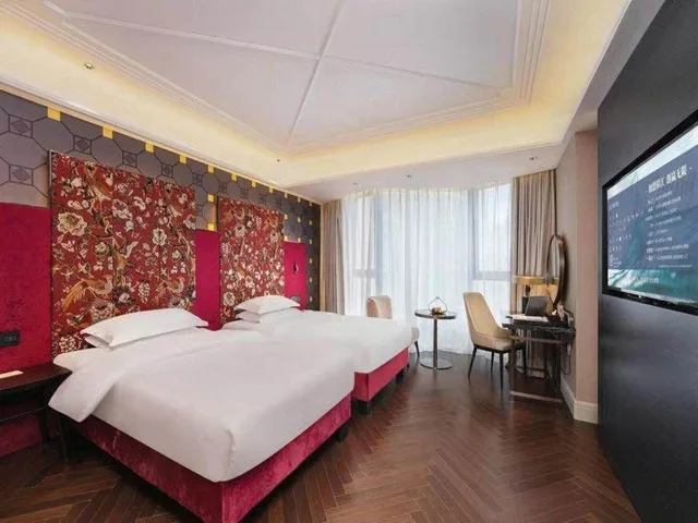 غرفة ديلوكس بسريرين منفصلين، Jinjiang Metropolo Hotel Hefei Baohe 1/10